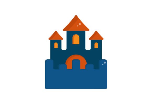 Download Castle Illustration Halloween Artwork - Premium Bundle