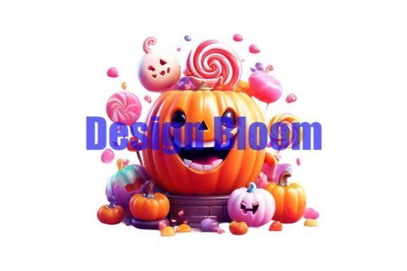 Download Lollipop Ghost Halloween Artwork for POD - Halloween artwork Collection